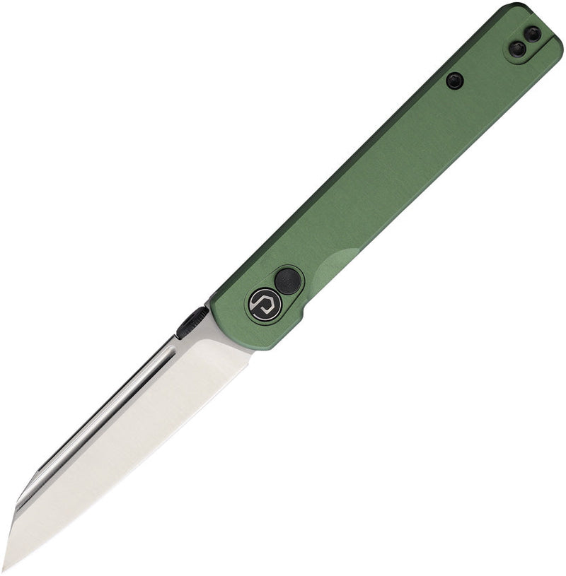 Defcon Button Lock Folder OD Green