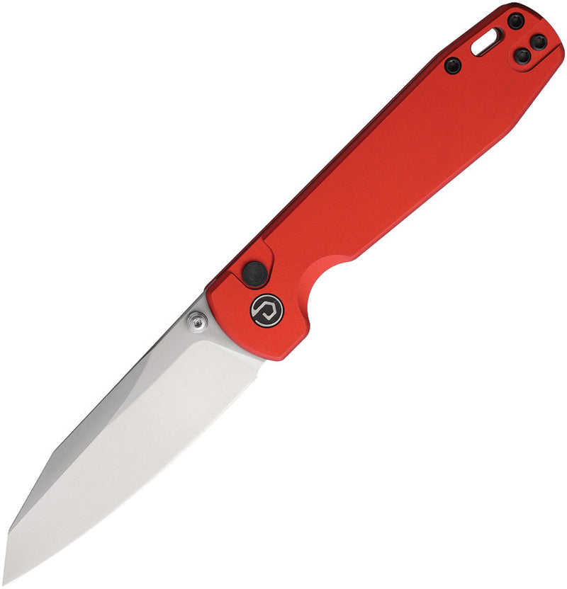 Defcon Button Lock Folder Red