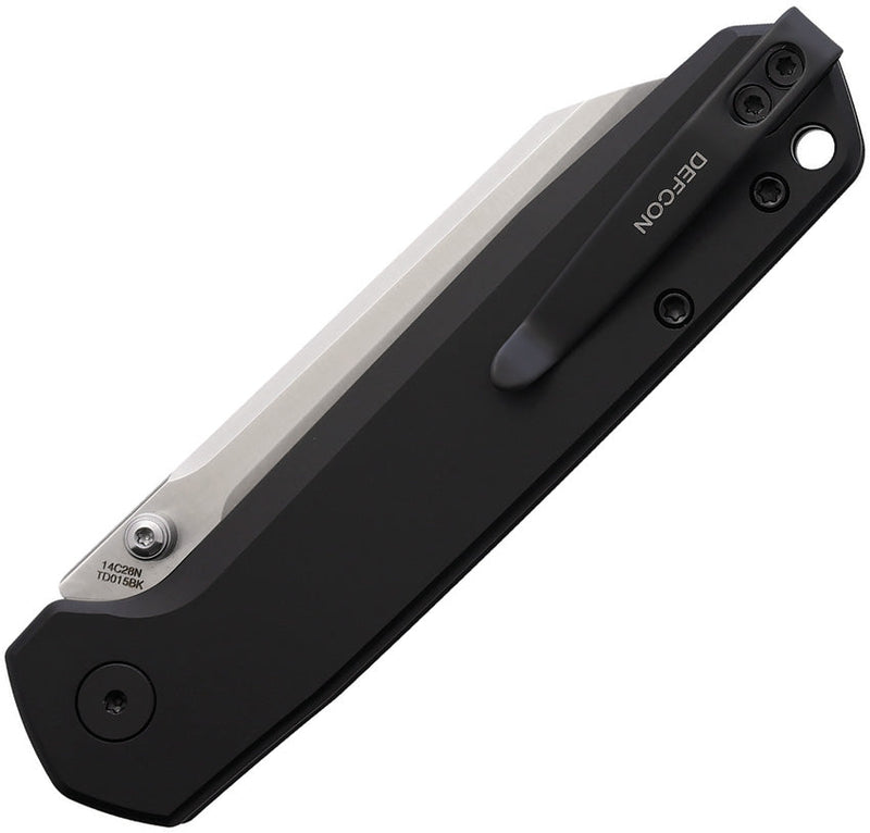 Defcon Button Lock Folder Black