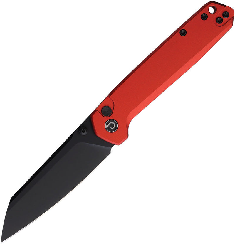 Defcon Button Lock Folder Red