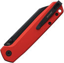 Defcon Button Lock Folder Red