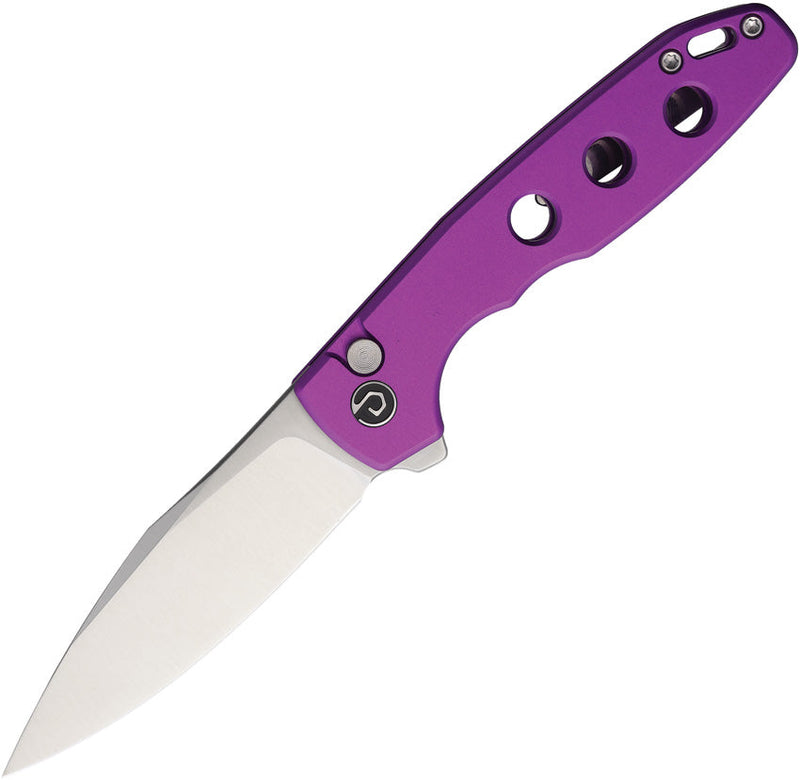 Defcon Button Lock Folder Purple