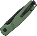 Defcon Button Lock Folder OD Green