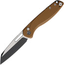 Defcon Button Lock Folder Brown
