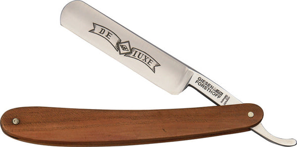 Giesen & Forsthoff Straight Razor Plum Wood