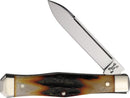 Titusville Cutlery Lexingtonian Folder Amber Stag
