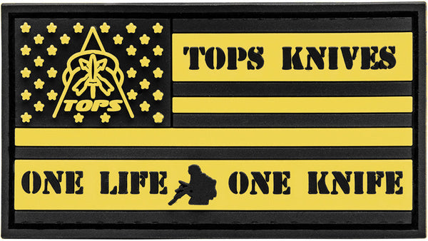 TOPS TOPS Flag Patch 1.75"" by 3.00