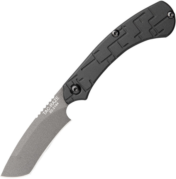 TOPS Tac-Raze Tungsten Black G10