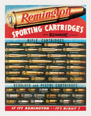 Tin Signs Remington Sporting Cartridges