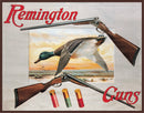 Tin Signs Remington Shotguns and Ducks