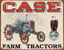 Tin Signs Case Tractor - CC High