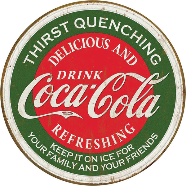 Tin Signs Coca Cola Delicious and