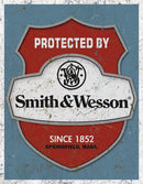 Tin Signs Protected By S&W