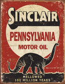 Tin Signs Sinclair Motor Oil Sign