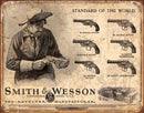 Tin Signs S&W Revolvers
