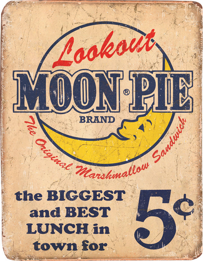 Tin Signs Moon Pie Best Lunch