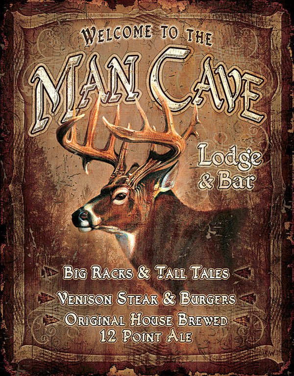 Tin Signs Man Cave Lodge