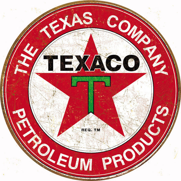 Tin Signs Texaco Filling Station