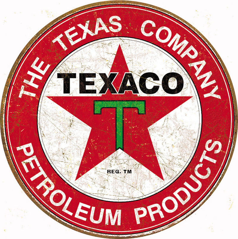 Tin Signs Texaco Filling Station