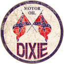 Tin Signs Dixie Motor Oil