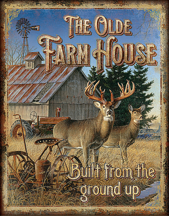 Tin Signs The Olde Farmhouse