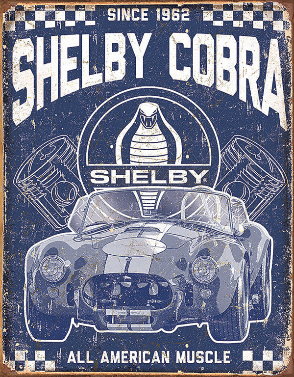 Tin Signs Shelby American Muscle