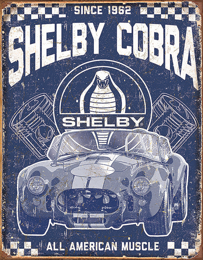 Tin Signs Shelby American Muscle