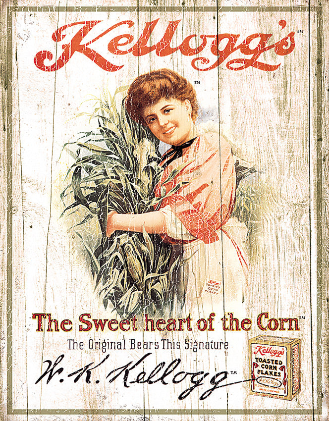 Tin Signs Kellogg's Sweetheart