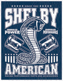 Tin Signs Shelby Unbridled