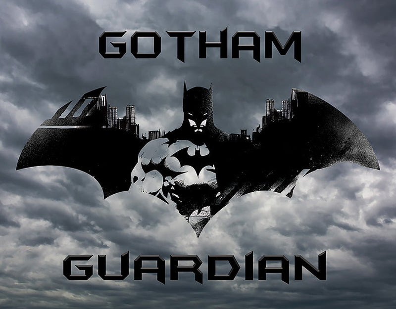 Tin Signs Gotham Guardian