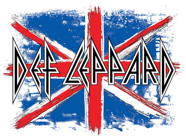 Tin Signs Def Leppard Union Jack