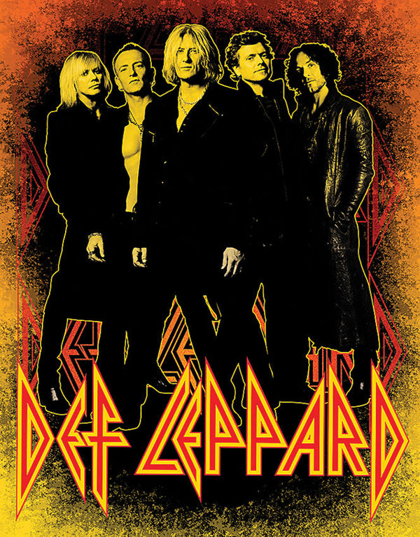 Tin Signs Def Leppard Band