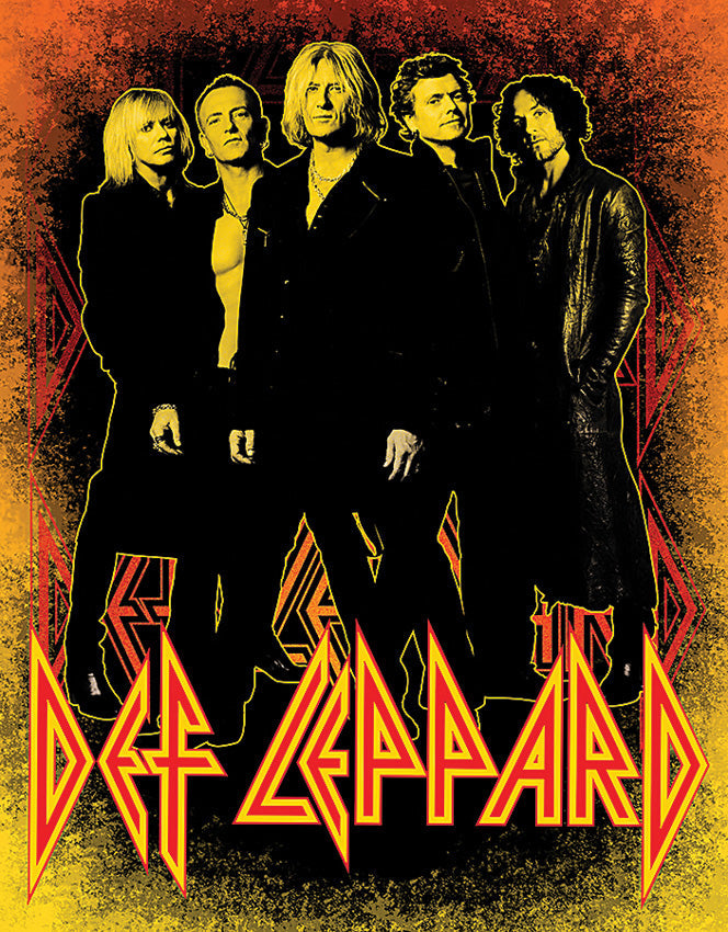 Tin Signs Def Leppard Band