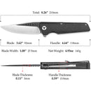 TRIVISA Orion Linerlock Black