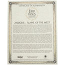 United Cutlery LOTR Museum Collection Anduril