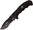 USMC USMC Linerlock A/O Black