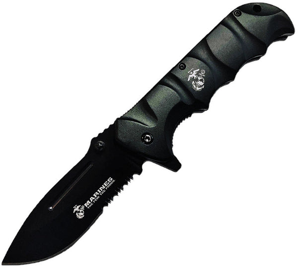 USMC USMC Linerlock A/O Black