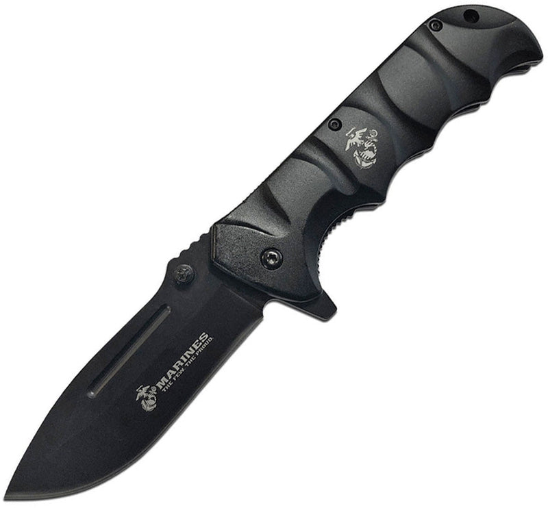 USMC USMC Linerlock A/O Black