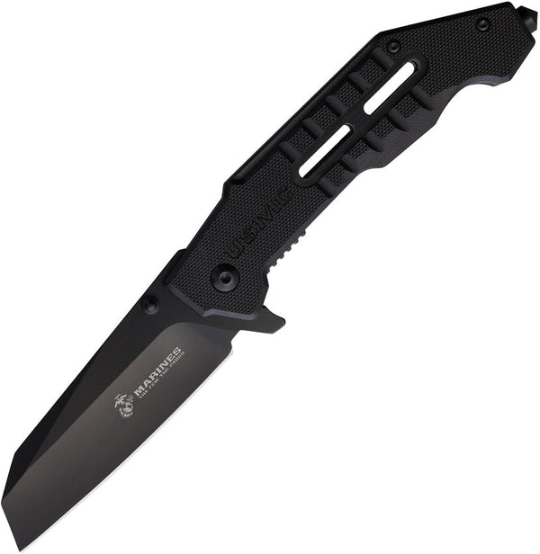USMC Linerlock A/O G10 Black