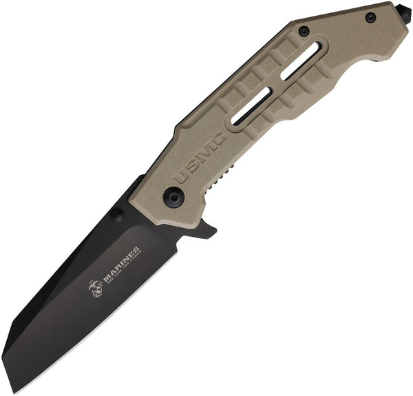 USMC Linerlock A/O G10 Tan