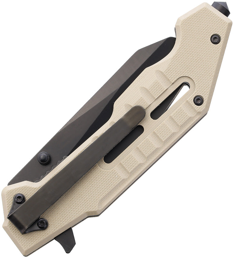 USMC Linerlock A/O G10 Tan