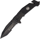 USMC Linerlock A/O Black