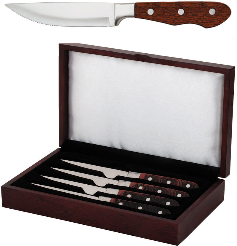 Utica Hunter Steak Knife Set
