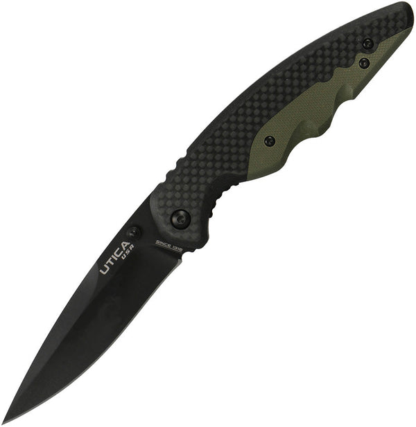 Utica Smoky Canyon V Linerlock