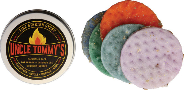 Uncle Tommy's Stuff Fire Starten Stuff 5pc Tin