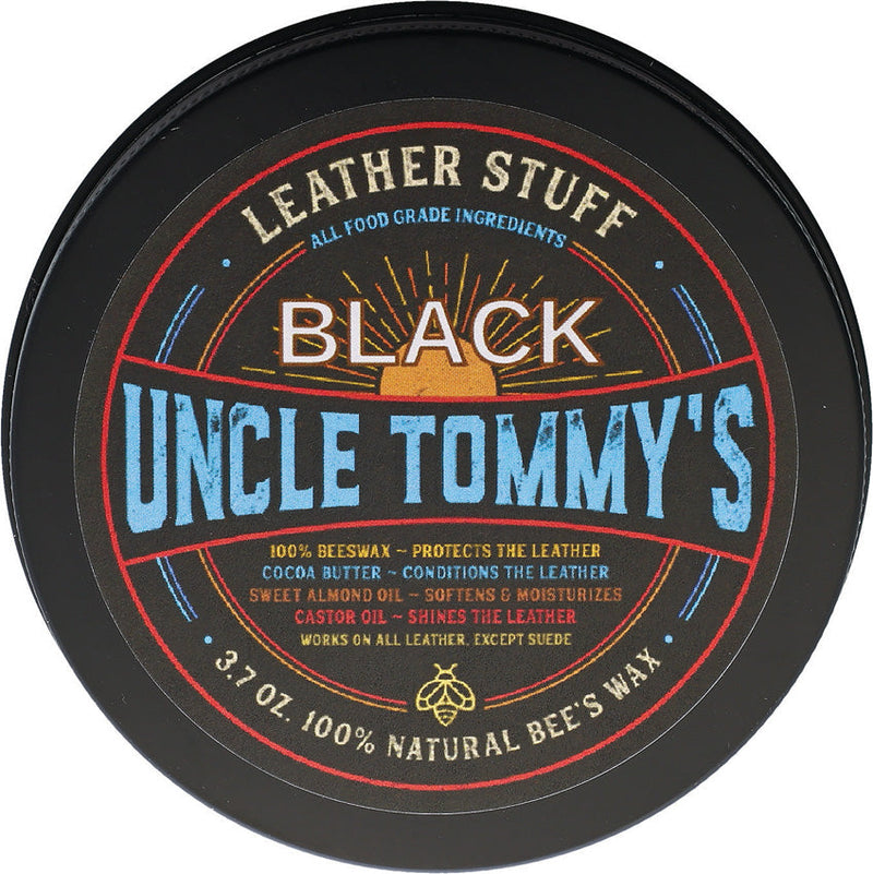 Uncle Tommy's Stuff Leather Stuff Black
