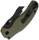 Kizer Cutlery C01C Uti 1 Button Lock Grn