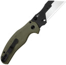 Kizer Cutlery C01C Uti 1 Button Lock Grn