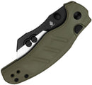 Kizer Cutlery C01C Uti 1 Button Lock Grn