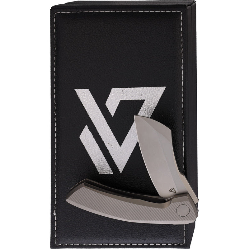 Vanguard Mini Cleaver Framelock Gray